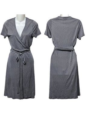 PURE COLLECTION 100% Silk Wrap Dress
